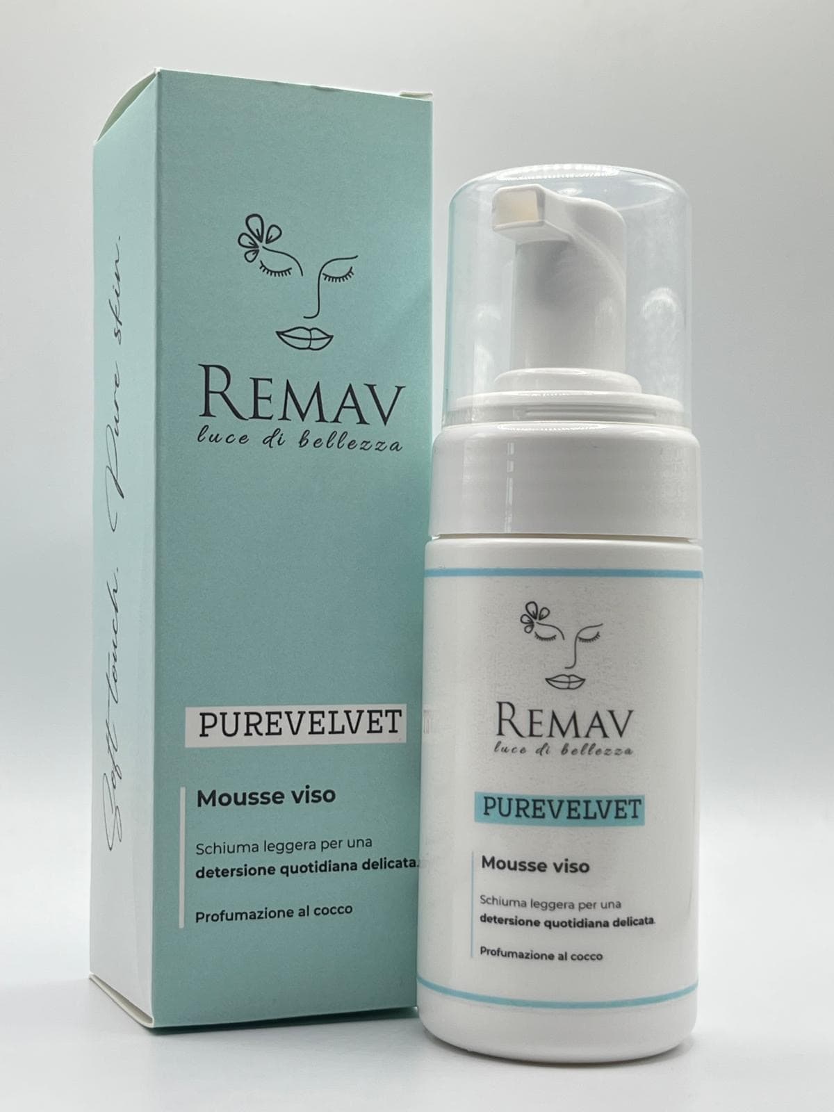 MOUSSE DETERGENTE PURE VELVET